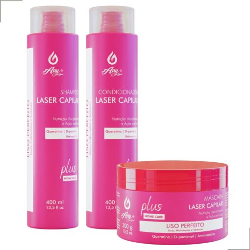 Kit Laser Capilar - 3 Itens Any Liss - Cod 069