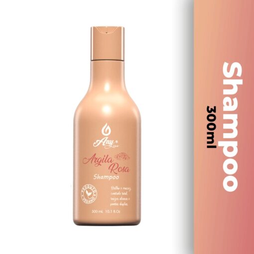Shampoo Vegano Argila Rosa Any Liss 300ml - Cod 070S