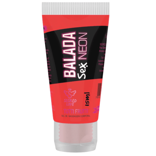 BALADA NEON GEL LUBRIFICANTE - TUTTI FRUTTI